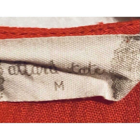 Altard State Top Womens Medium Red Floral Embroidered Peasant Boho Flowy - Picture 5 of 7